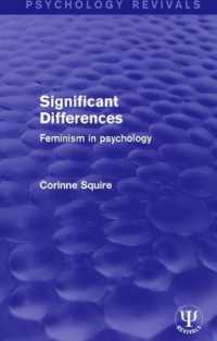 Significant Differences : Feminism in Psychology (Psychology Revivals)