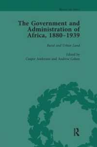 The Government and Administration of Africa, 1880-1939 Vol 4
