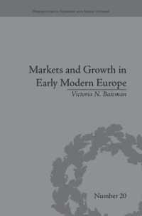 Markets and Growth in Early Modern Europe (Perspectives in Economic and Social History)