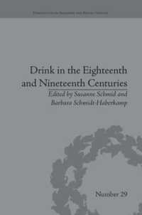 Drink in the Eighteenth and Nineteenth Centuries (Perspectives in Economic and Social History)