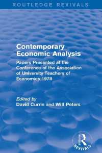 Contemporary Economic Analysis (Routledge Revivals) : Papers Presented at the Conference of the Association of University Teachers of Economics 1978