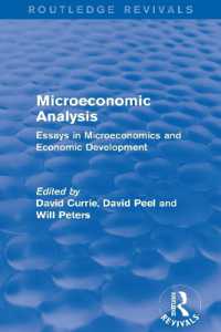 Microeconomic Analysis (Routledge Revivals) : Essays in Microeconomics and Economic Development