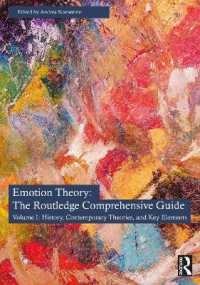 Emotion Theory: the Routledge Comprehensive Guide : Volume I: History, Contemporary Theories, and Key Elements (Routledge Handbooks in Philosophy)