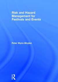 祭・イベントのための危機管理<br>Risk and Hazard Management for Festivals and Events