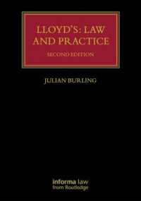 Lloyd's : Law and Practice (Lloyd's Insurance Law Library) -- Hardback （2 ed）