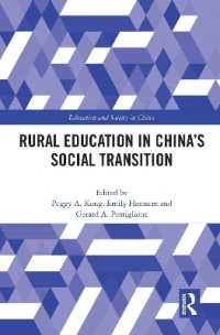 Rural Education in China's Social Transition (Education and Society in China)