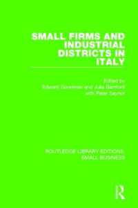 Small Firms and Industrial Districts in Italy (Routledge Library Editions: Small Business)
