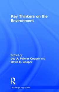 環境思想の重要人物事典<br>Key Thinkers on the Environment (Routledge Key Guides)