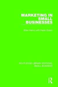 Marketing in Small Businesses (Routledge Library Editions: Small Business)