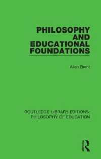 Philosophy and Educational Foundations (Routledge Library Editions: Philosophy of Education)
