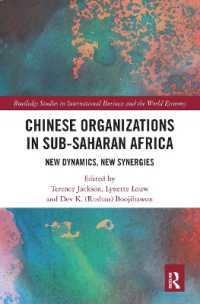 Chinese Organizations in Sub-Saharan Africa : New Dynamics, New Synergies (Routledge Studies in International Business and the World Economy)