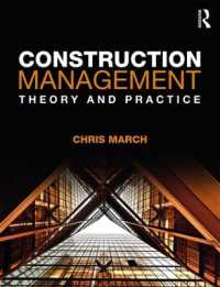 Construction Management : Theory and Practice