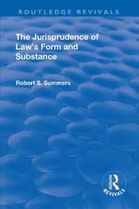 The Jurisprudence of Law's Form and Substance (Routledge Revivals)