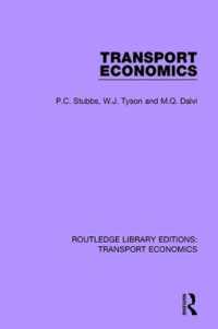Transport Economics (Routledge Library Editions: Transport Economics)