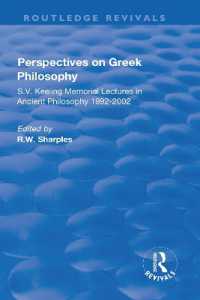 Perspectives on Greek Philosophy : S.V. Keeling Memorial Lectures in Ancient Philosophy 1992-2002 (Routledge Revivals)