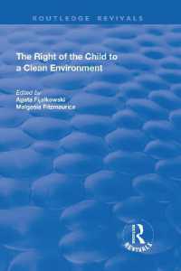 The Right of the Child to a Clean Environment (Routledge Revivals)