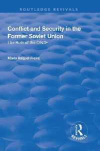 Conflict and Security in the Former Soviet Union : The Role of the OSCE (Routledge Revivals)