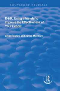 e-HR : Using Intranets to Improve the Effectiveness of Your People (Routledge Revivals)