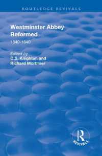 Westminster Abbey Reformed : 1540-1640 (Routledge Revivals)