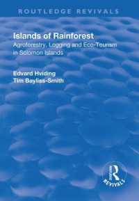 Islands of Rainforest : Agroforestry, Logging and Eco-Tourism in Solomon Islands (Routledge Revivals)