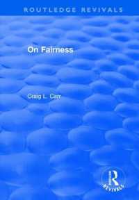 On Fairness (Routledge Revivals)