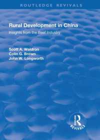Rural Development in China : Insights from the Beef Industry (Routledge Revivals)