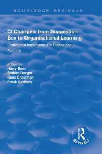 CI Changes from Suggestion Box to Organisational Learning : Continuous Improvement in Europe and Australia (Routledge Revivals)