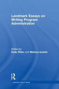 Landmark Essays on Writing Program Administration (Landmark Essays Series)
