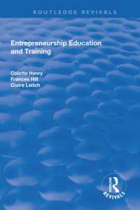 Entrepreneurship Education and Training : The Issue of Effectiveness (Routledge Revivals)