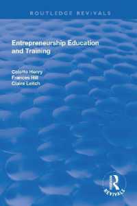 Entrepreneurship Education and Training : The Issue of Effectiveness (Routledge Revivals)