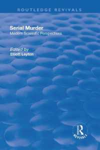 Serial Murder : Modern Scientific Perspectives (Routledge Revivals)