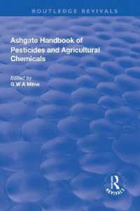 The Ashgate Handbook of Pesticides and Agricultural Chemicals (Routledge Revivals)
