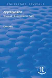 Apprehension: Reason in the Absence of Rules : Reason in the Absence of Rules (Routledge Revivals)