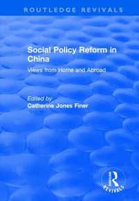 Social Policy Reform in China : Views from Home and Abroad (Routledge Revivals)