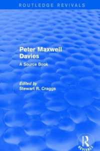 Peter Maxwell Davies : A Source Book (Routledge Revivals)