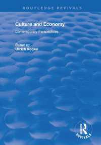 Culture and Economy : Contemporary Perspectives (Routledge Revivals)
