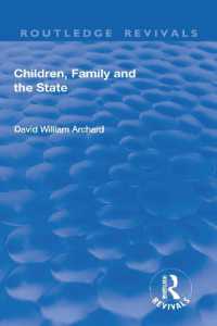 Children, Family and the State (Routledge Revivals)