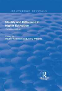 Identity and Difference in Higher Education : Outsiders within (Routledge Revivals)