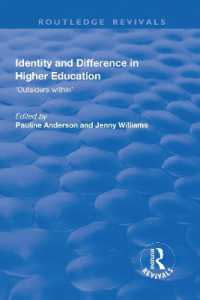 Identity and Difference in Higher Education : Outsiders within (Routledge Revivals)