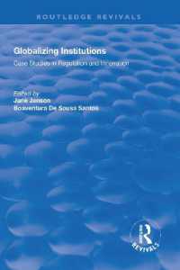 Globalizing Institutions : Case Studies in Regulation and Innovation (Routledge Revivals)