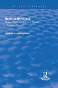Regional Behaviour : Political Values and Economic Growth in European Regions (Routledge Revivals)