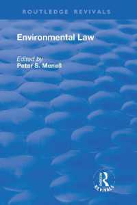 Environmental Law (Routledge Revivals)