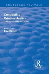 Contrasts in Criminal Justice: Getting from Here to There : Getting from Here to There (Routledge Revivals)