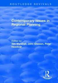 Contemporary Issues in Regional Planning