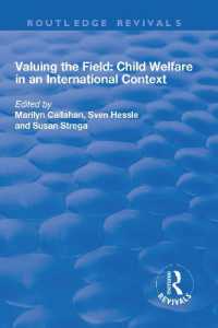 Valuing the Field : Child Welfare in an International Context (Routledge Revivals)