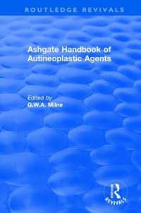 Ashgate Handbook of Autineoplastic Agents (Routledge Revivals)