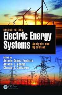 Electric Energy Systems : Analysis and Operation (Electric Power Engineering Series) （2ND）