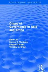 Revival: Crises of Governance in Asia and Africa (2001) (Routledge Revivals)