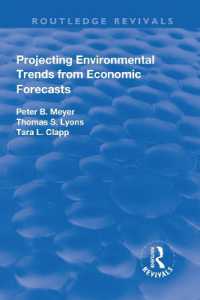Projecting Environmental Trends from Economic Forecasts (Routledge Revivals)