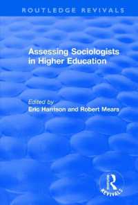 Assessing Sociologists in Higher Education (Routledge Revivals)